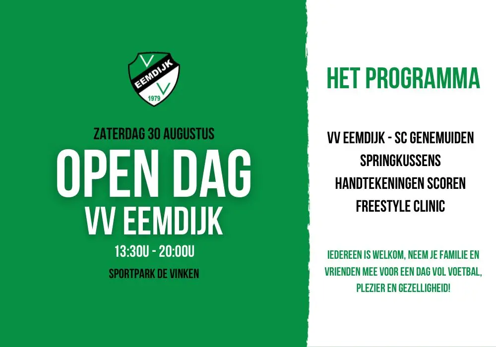 Open dag